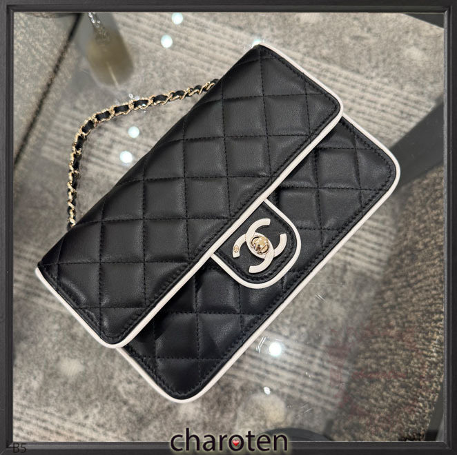 【追跡付】パッと見フラップバッグ♡チェーンウォレット