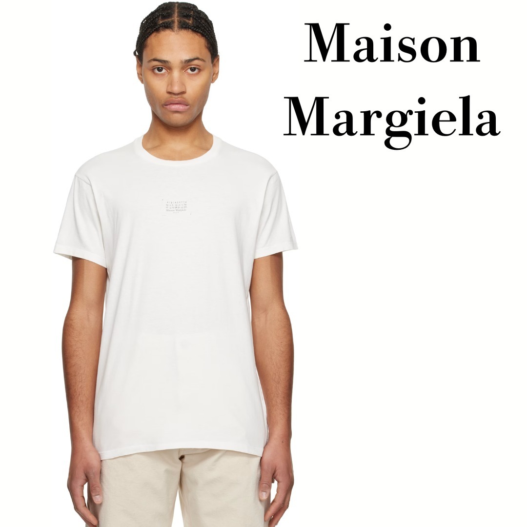 【国内発送関税込】【MAISON MARGIELA】スタンプロゴTシャツ