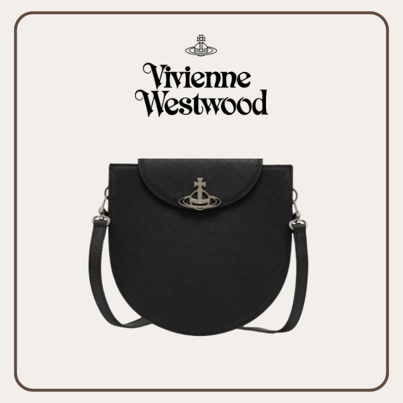 大人気★VivianWestwood Half Moon SaddleCrossbag-送料関税込み