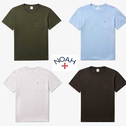 【NOAH】CORE LOGO POCKET TEE ユニセックス R5470