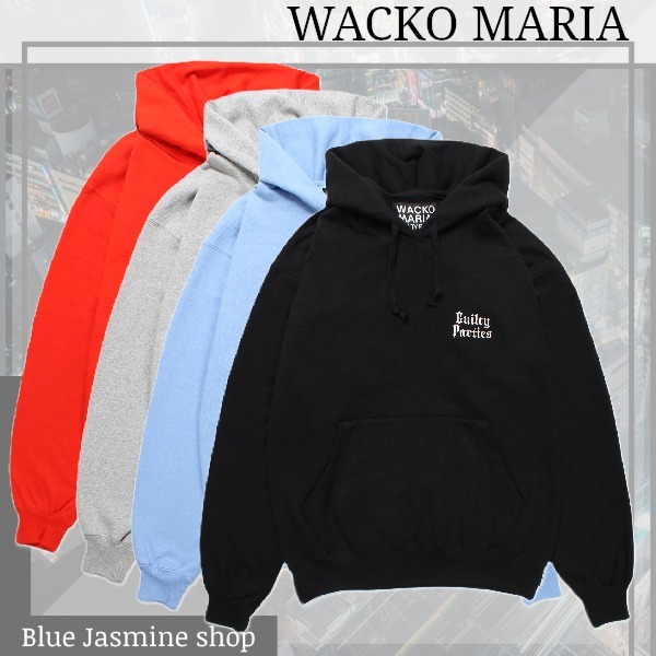 【すぐ届く】WACKO MARIA/ HEAVY WEIGHT HOODED SWEAT SHIRT