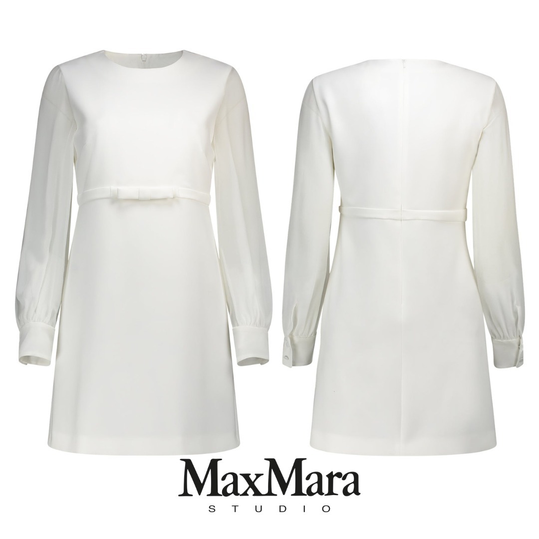 【MAX MARA STUDIO】リトモ シルク ブレンド ワンピース