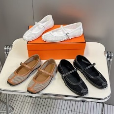 【レトロでオシャレ♪】HERMES バレエシューズ 《キチュ》