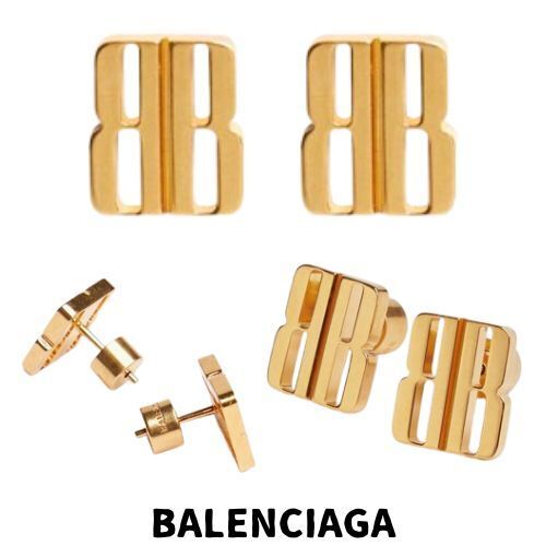 【BALENCIAGA】XS Nanoスタッドブラスピアス