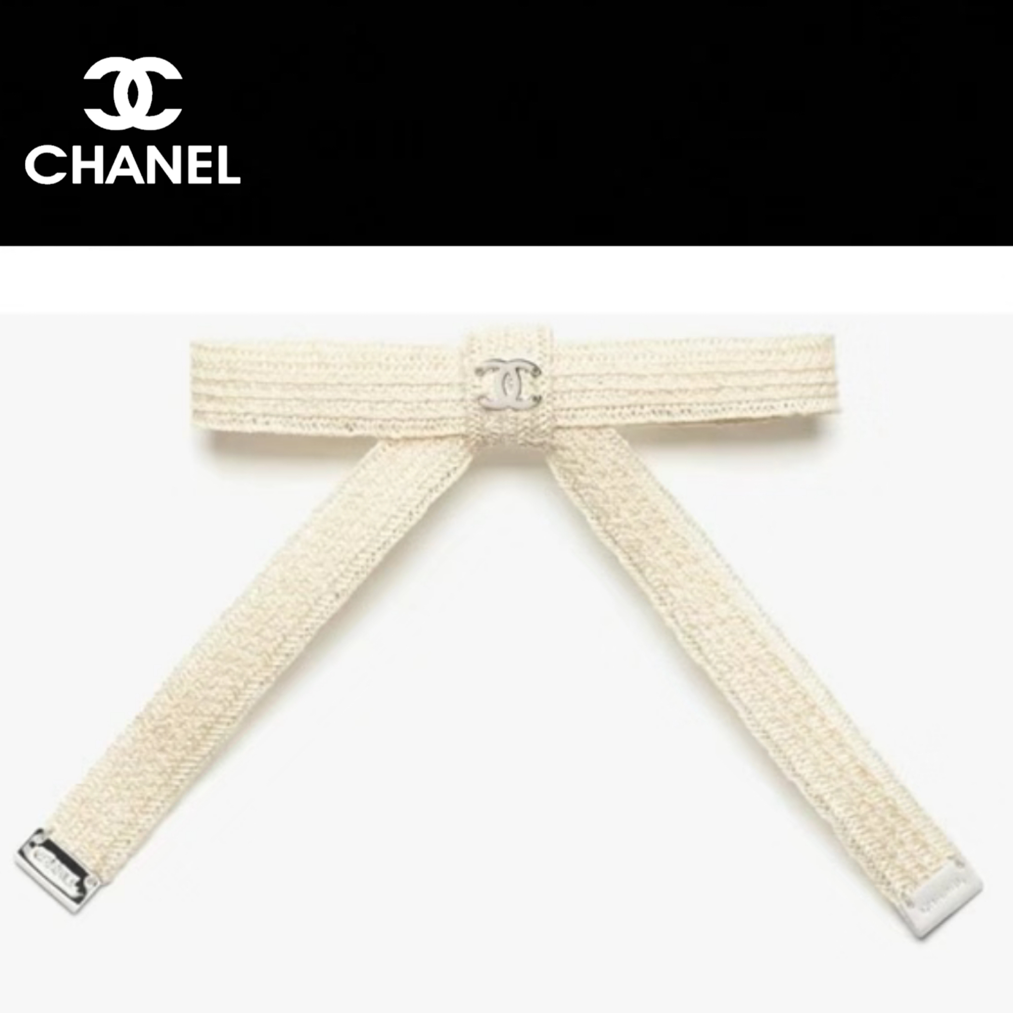 【春シーズンにぴったり♡】CHANEL バレッタ