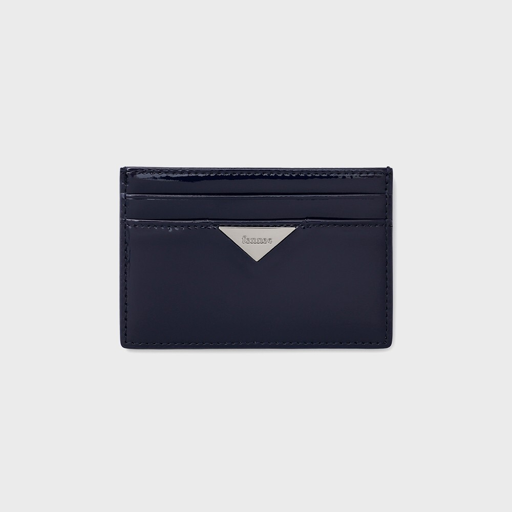 ★Fennec★ TRIANGLE SLIT CARD HOLDER NAVY BLUE