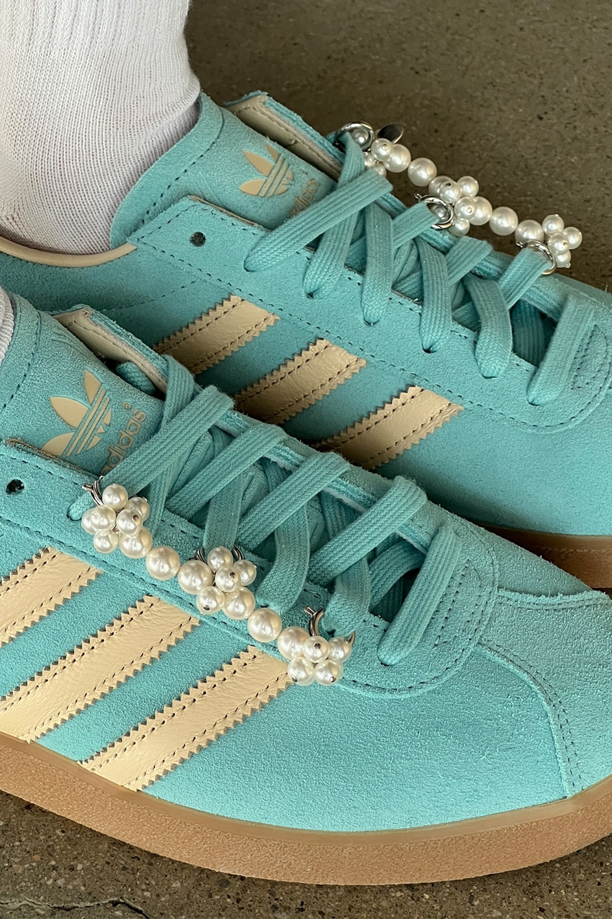 アクセサリーその他 Monday Edition _ PEARL BUDS SHOELACE CHARMS(SET)