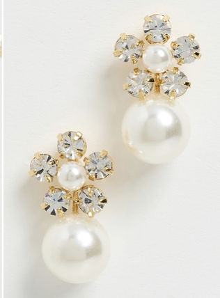 Jennifer Behr ピアス クリスタル ビジュー パーティー 花 Jennifer Behr ピアス クリスタル ビジュー パーティー 花
