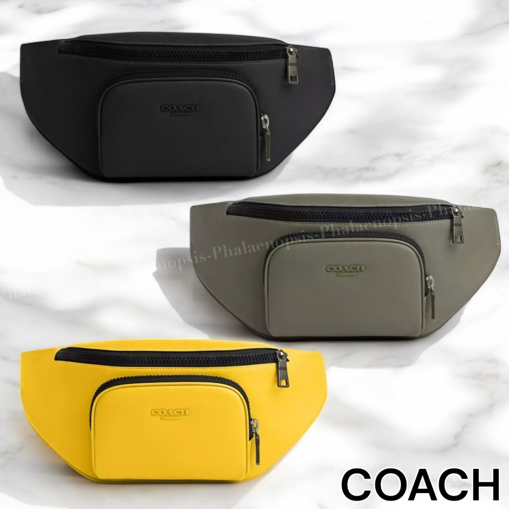 すぐにお届け●COACH●レーサー ベルト バッグ