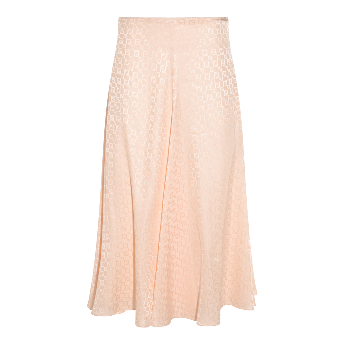 スカート FENDI PINK SILK SKIRT