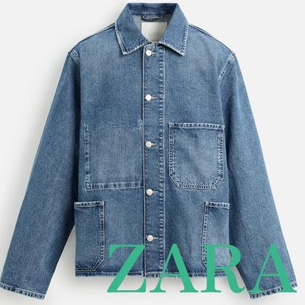【ZARA】ポケット デニムジャケット 6688/405/427 ZARA】ポケット デニムジャケット 6688/405/427 (ZARA