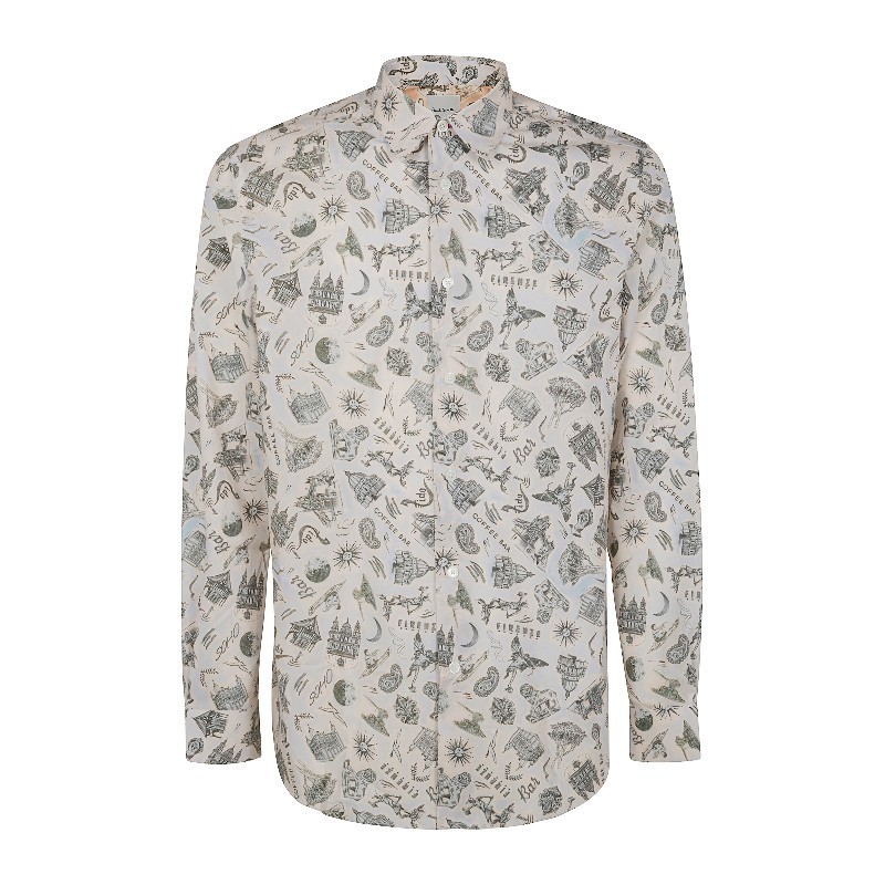 Tシャツ・カットソー Paul Smith MENS SC REGULAR FIT SHIRT (M1R 901U P02672 40)