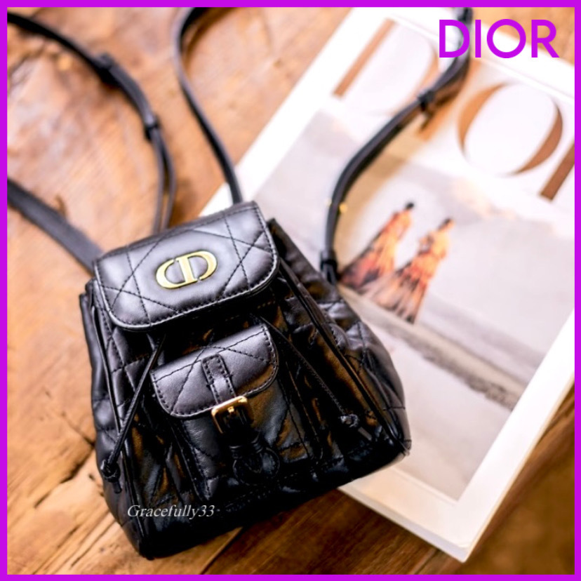 【モダンな♪】Dior Caro バックパック Nano
