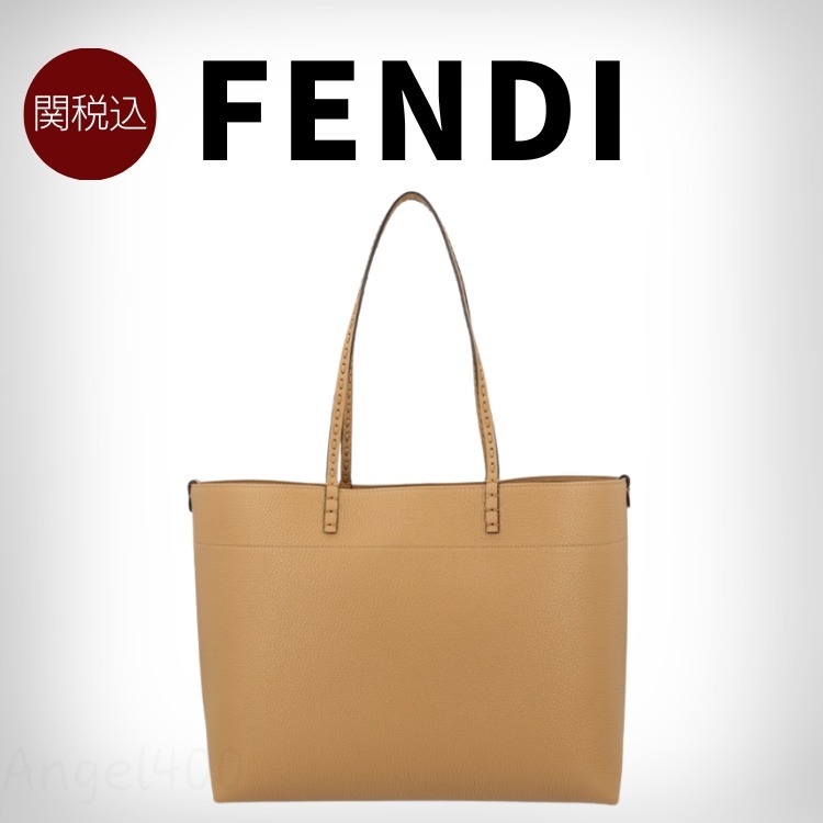 関税込 FENDI ロール ミディアム セレリア トートバッグ