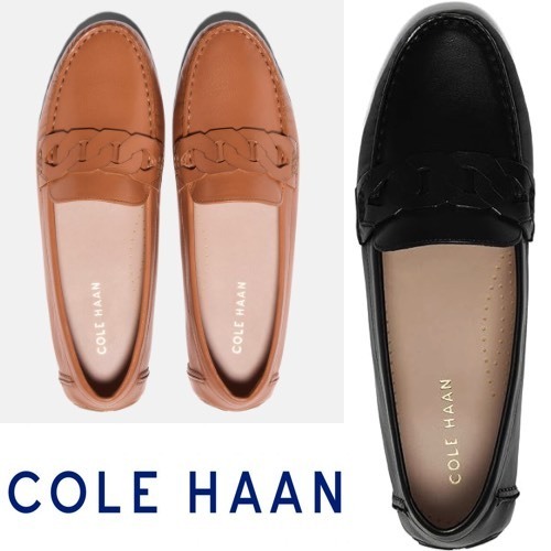 Cole Haan 美しい チェーンモチーフ ローファーEvelyn