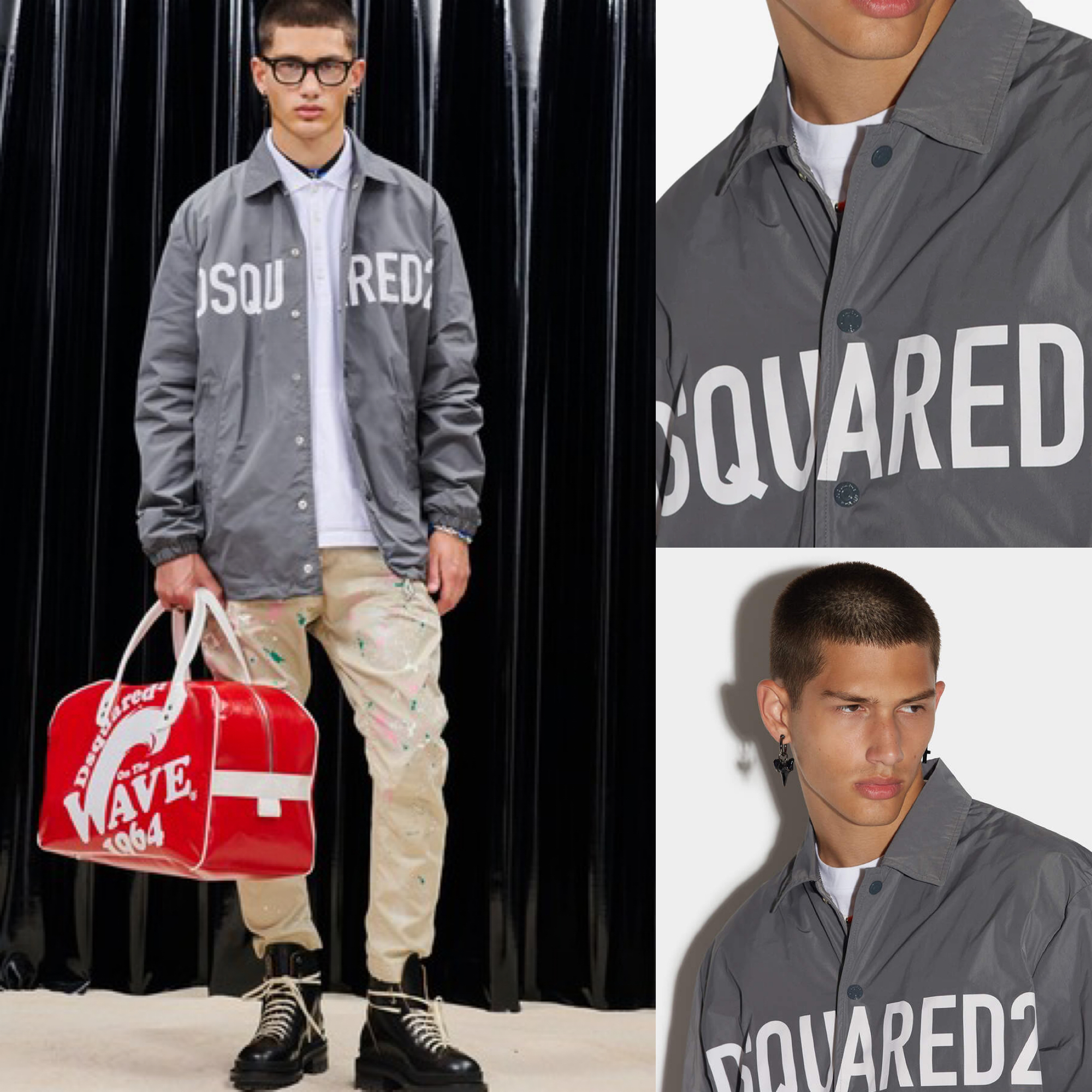 DSQUARED2 大人気COACH JACKET 即完売モデル