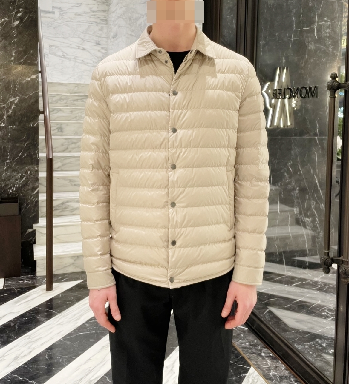 MONCLER★軽量 ダウン シャツジャケット BOURDON★関税込み