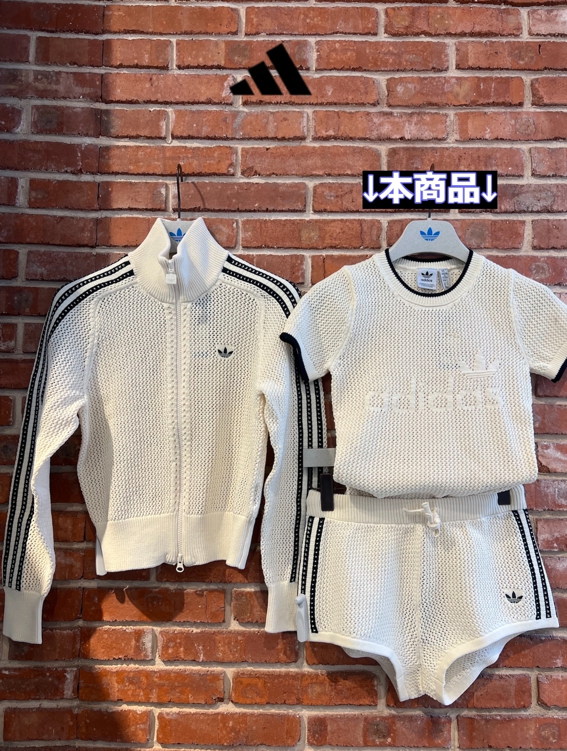 Tシャツ・カットソー adidas originals Premium Crochet Cali Tee