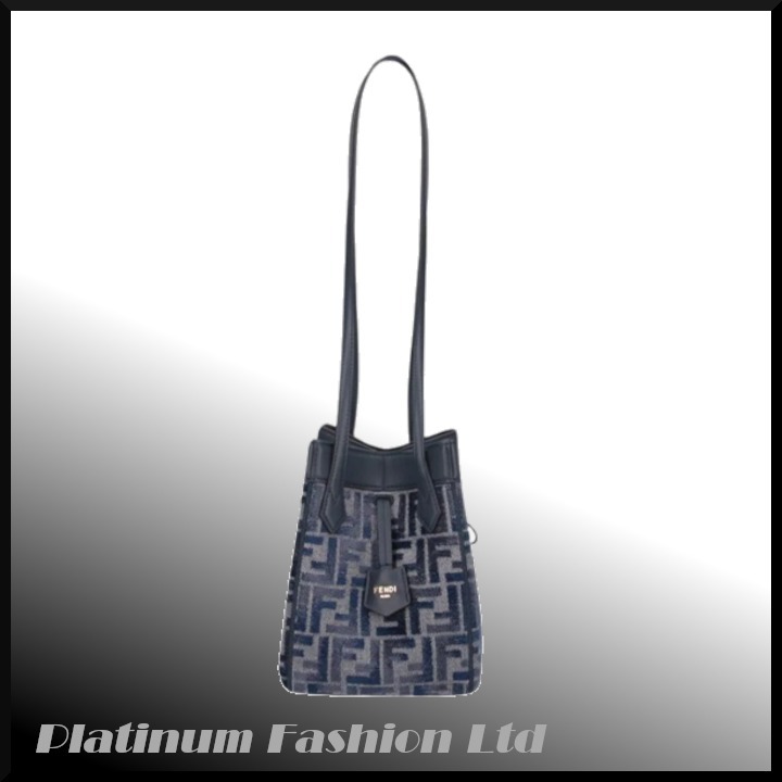 希少品◆エレガント♪【FENDI】オリガミ FF ジャカード mini bag