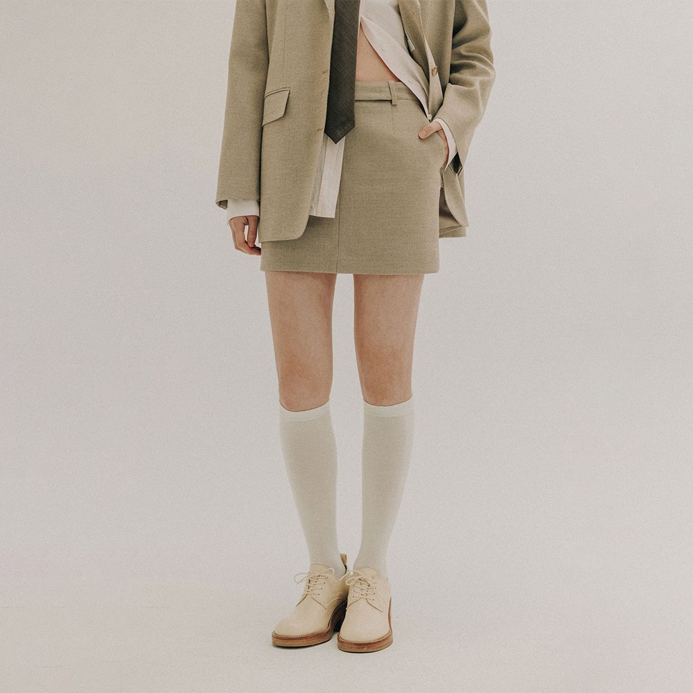 スカート GROVE BELLA SKIRT (BEIGE)