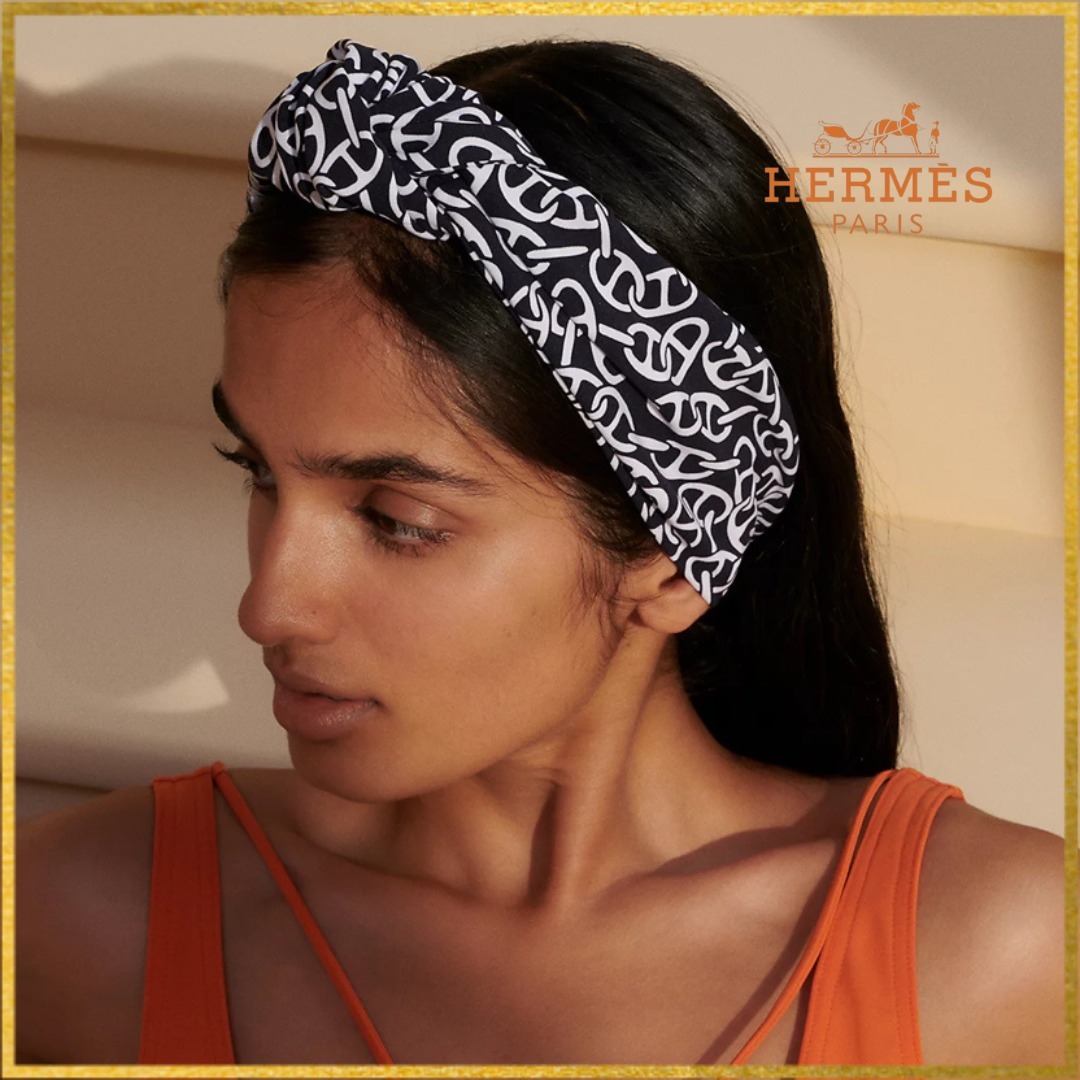 【ヘアアレンジに】◆HERMES◆ヘッドバンド