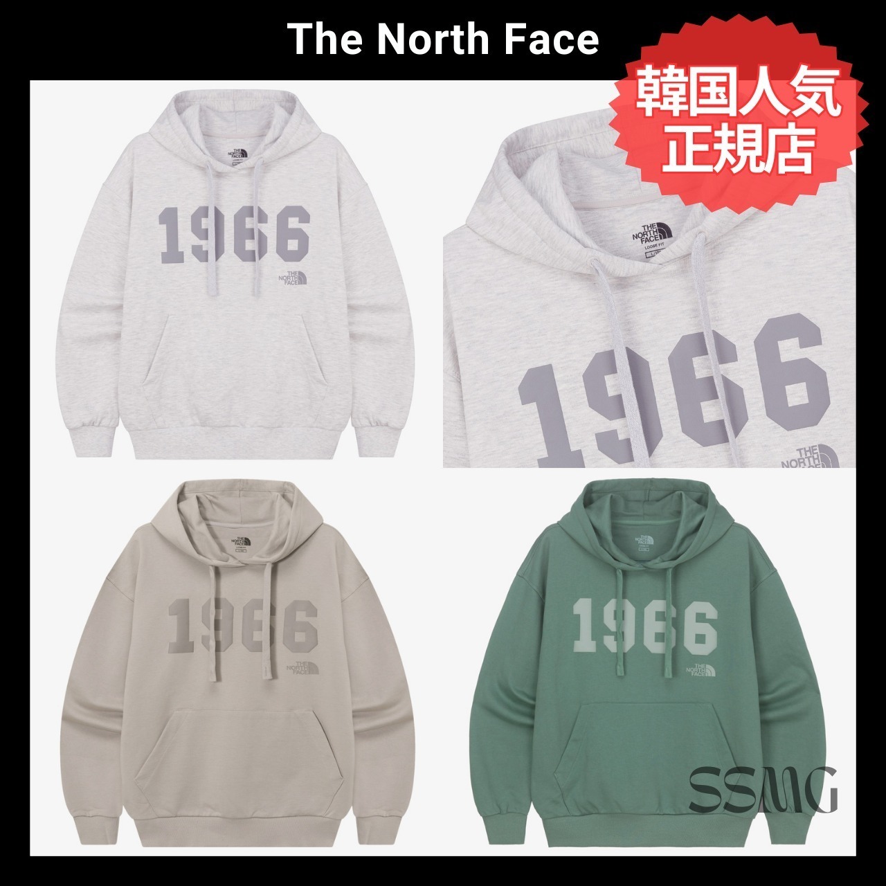 THE NORTH FACE◆GO TO 1966 HOOD PULLOVER 韓国人気 パーカー
