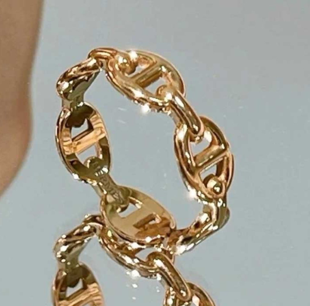 simpleだけど存在感は抜群なitem♡】HERMES リング