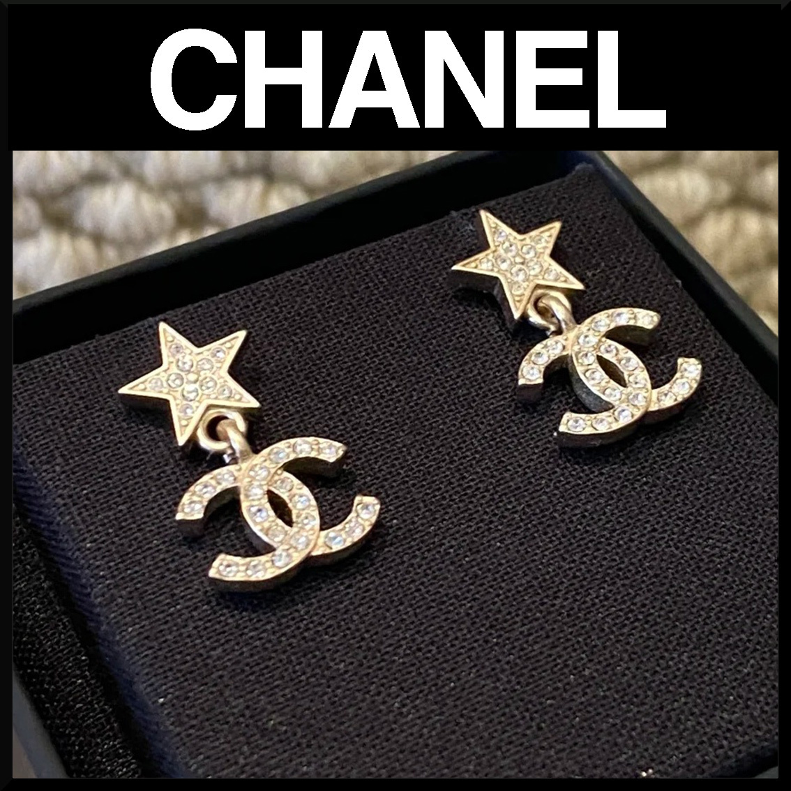 若者の大愛商品 スクエア型！】CHANEL ピアス アクセサリー