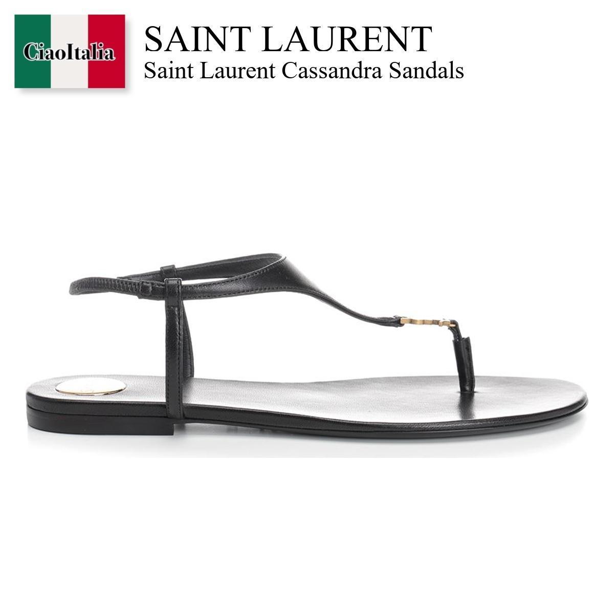 サンダル・ミュール Saint Laurent Cassandra Sandals