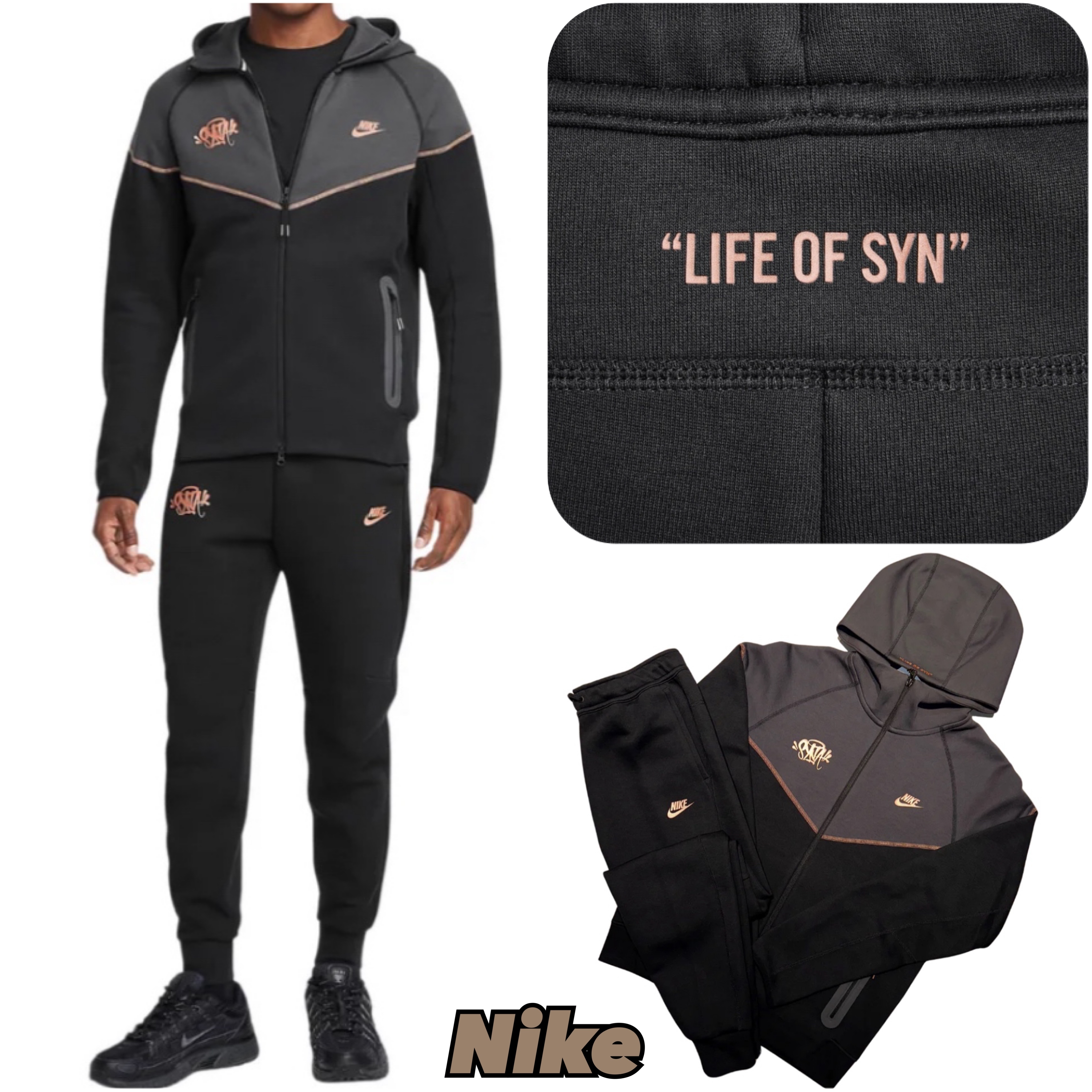 NIKE☆SYNA WORLD X NIKE TECH FLEECE セットアップ 【UK発】