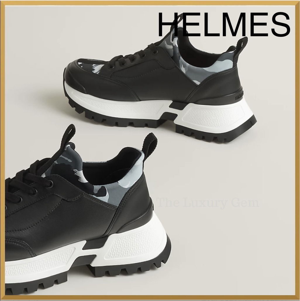 人気【HERMES】スニーカートレイル