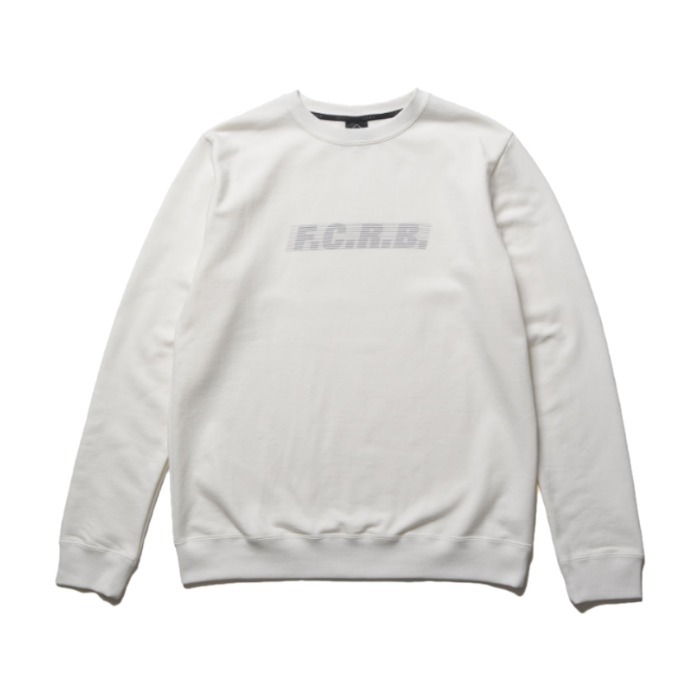 【F.C.Real Bristol】EFFECT LINE LOGO TEAM CREWNECK SWEAT