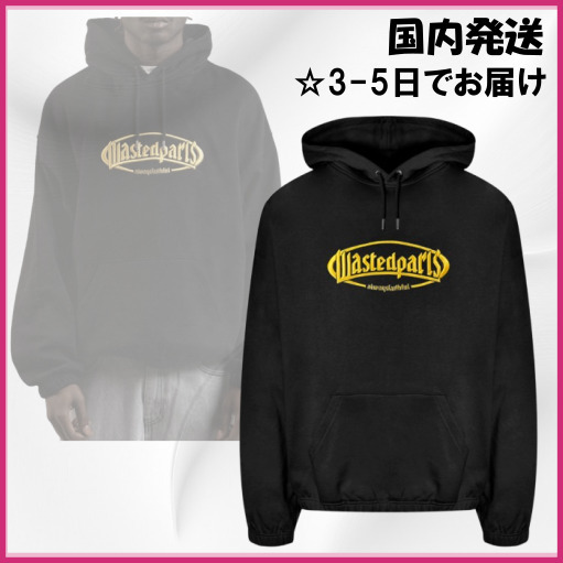 WASTED PARIS■ウェイステッドパリス ロゴ パーカー フーディー