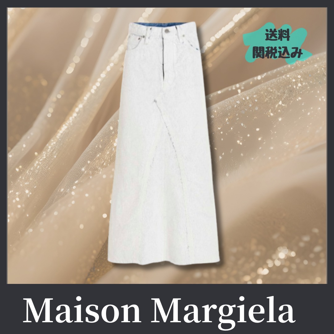 送料関税込【Maison Margiela】デニム コットン スカート