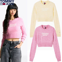 ウォニョン着用★Tommy Hilfiger★LOGO CROP SWEATER