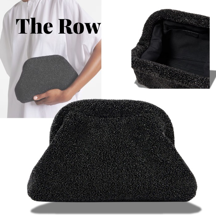 ★完売必至★THE ROW 「Mira」ミラ ラフィア風クラッチ