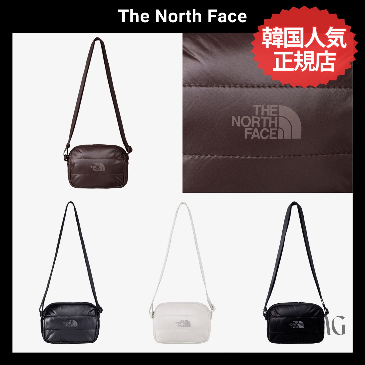 THE NORTH FACE◆CHUBBY CROSS BAG MINI 韓国人気 定番ロゴ