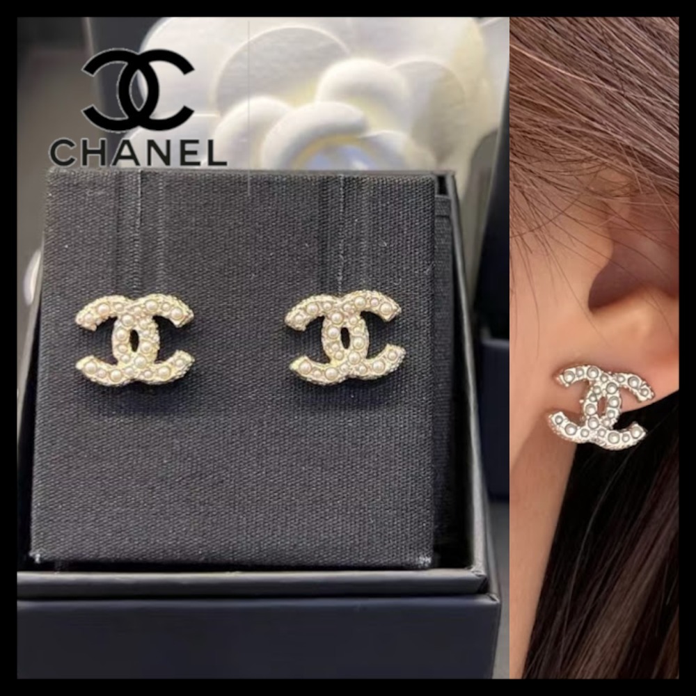 【存在感を放つ♪】CHANEL ピアス 存在感を放つ♪】CHANEL ピアス