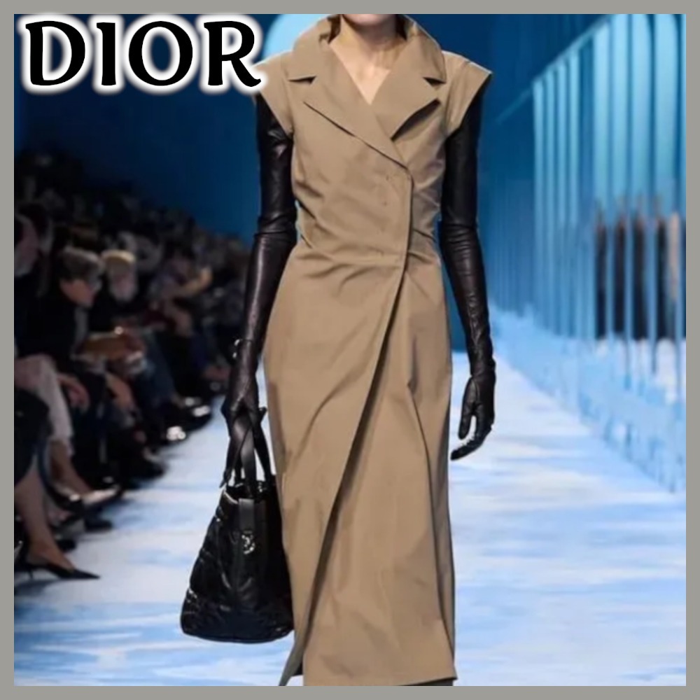 【美しくかっこいい♪】Dior ミディドレス