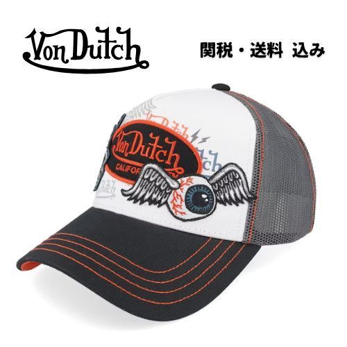 【Von Dutch】ボンダッチ Multi Patches ユニセックスキャップ
