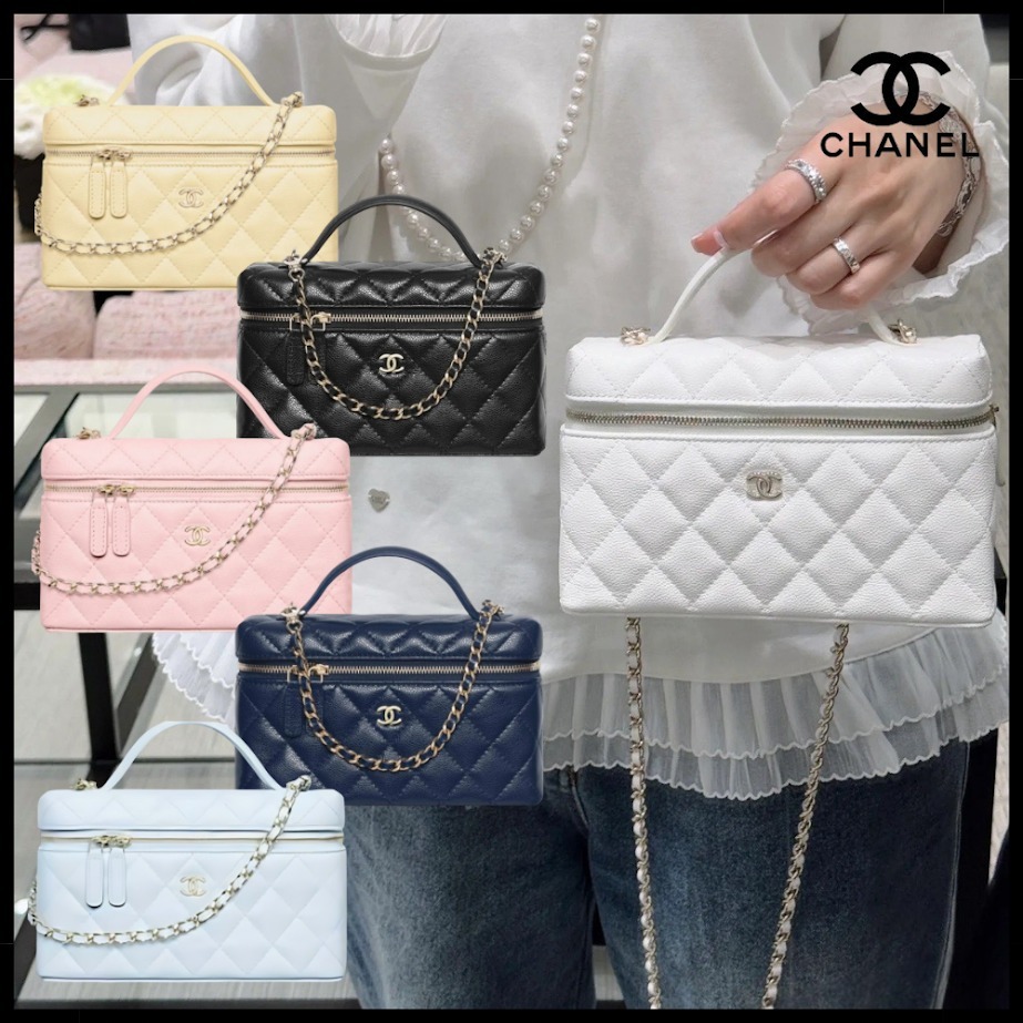 【春カラーが綺麗♪】CHANEL マトラッセ ヴァニティー バッグ