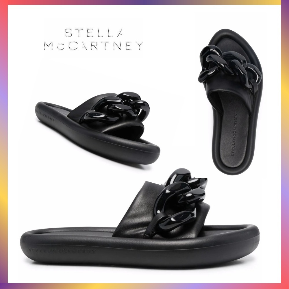 Stella McCartney スライド サンダル チェーン