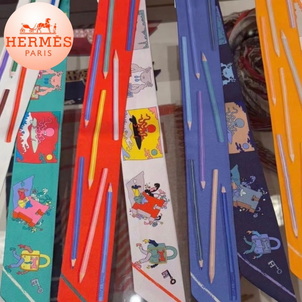 【遊び心たっぷりで楽しい気分になるアイテム】HERMES ツイリー