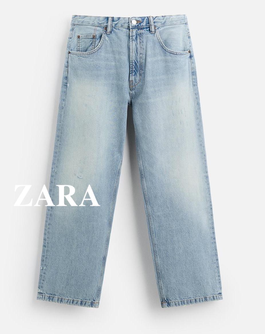 ★ドイツ発*ZARA*新作*バギーデニム/LIGHT BLUE★