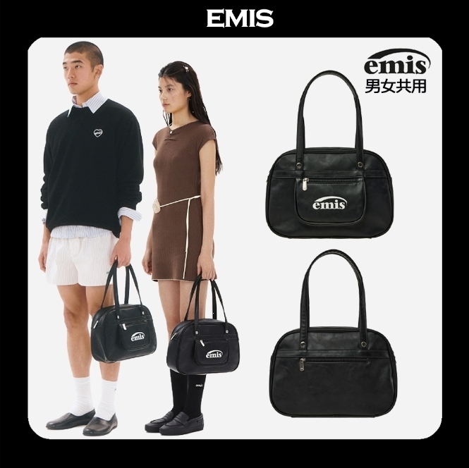 ボストンバッグ [EMIS] 25SS VINTAGE BOWLING BAG-BLACK
