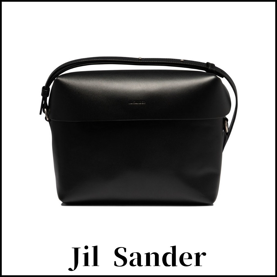 【Jil Sander】ロゴ エンボス スモール ショルダーバッグ