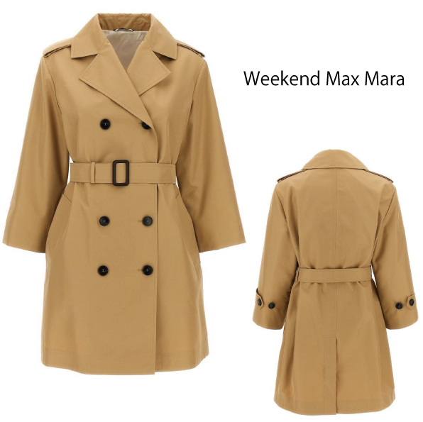【Weekend Max Mara】Mid Length Elodia トレンチコート