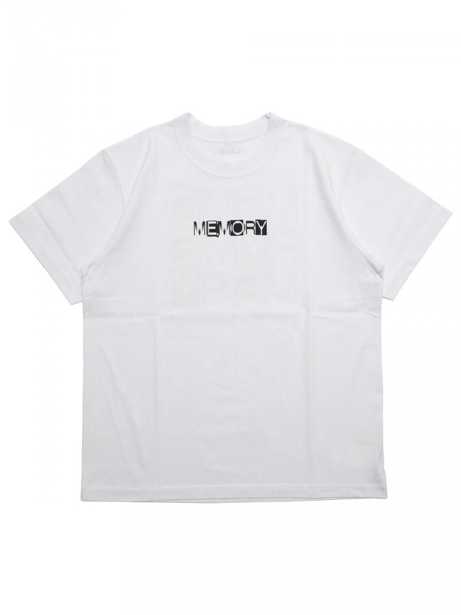 すぐ届く！ sacai MEMORY プリントTシャツ ホワイト