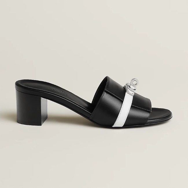 バイカラーがお洒落♪【HERMES】サンダル《ジジ 50 》