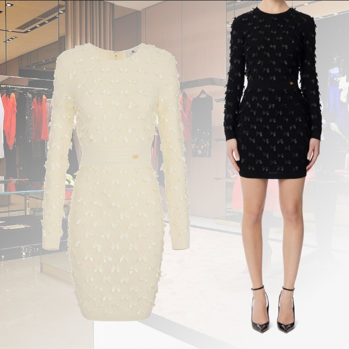 【★完売必至★】ELISABETTA FRANCHI ☆ ビスコースドレス